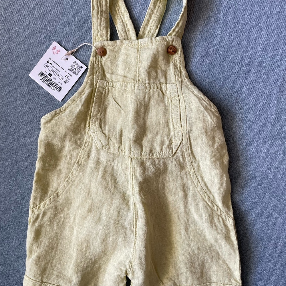 Zara Overalls Classic Bib-Style